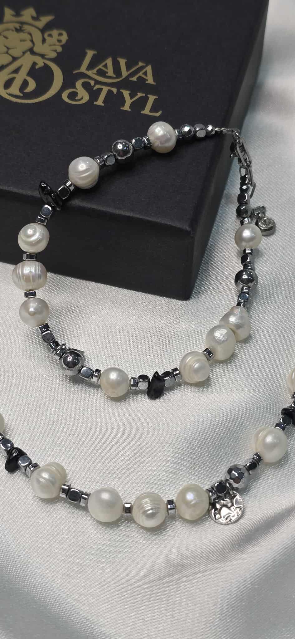 Náramok Pearl Harmony Silver