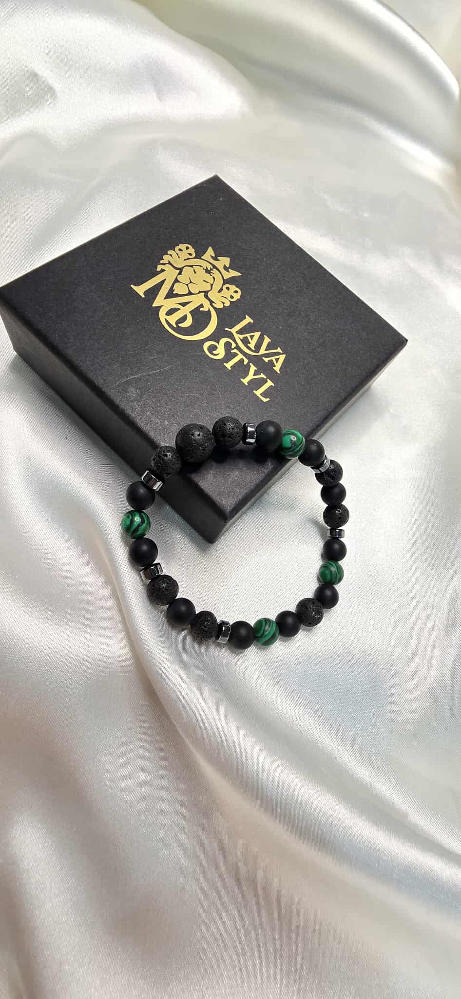 Náramok Malachit Veil