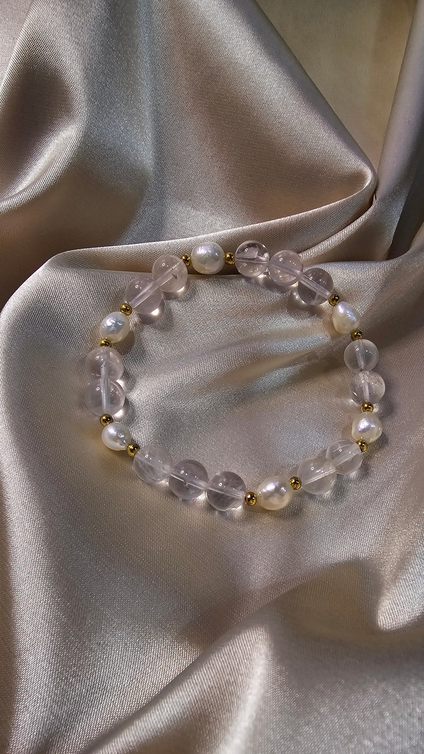 Náramok Crystal Pearl