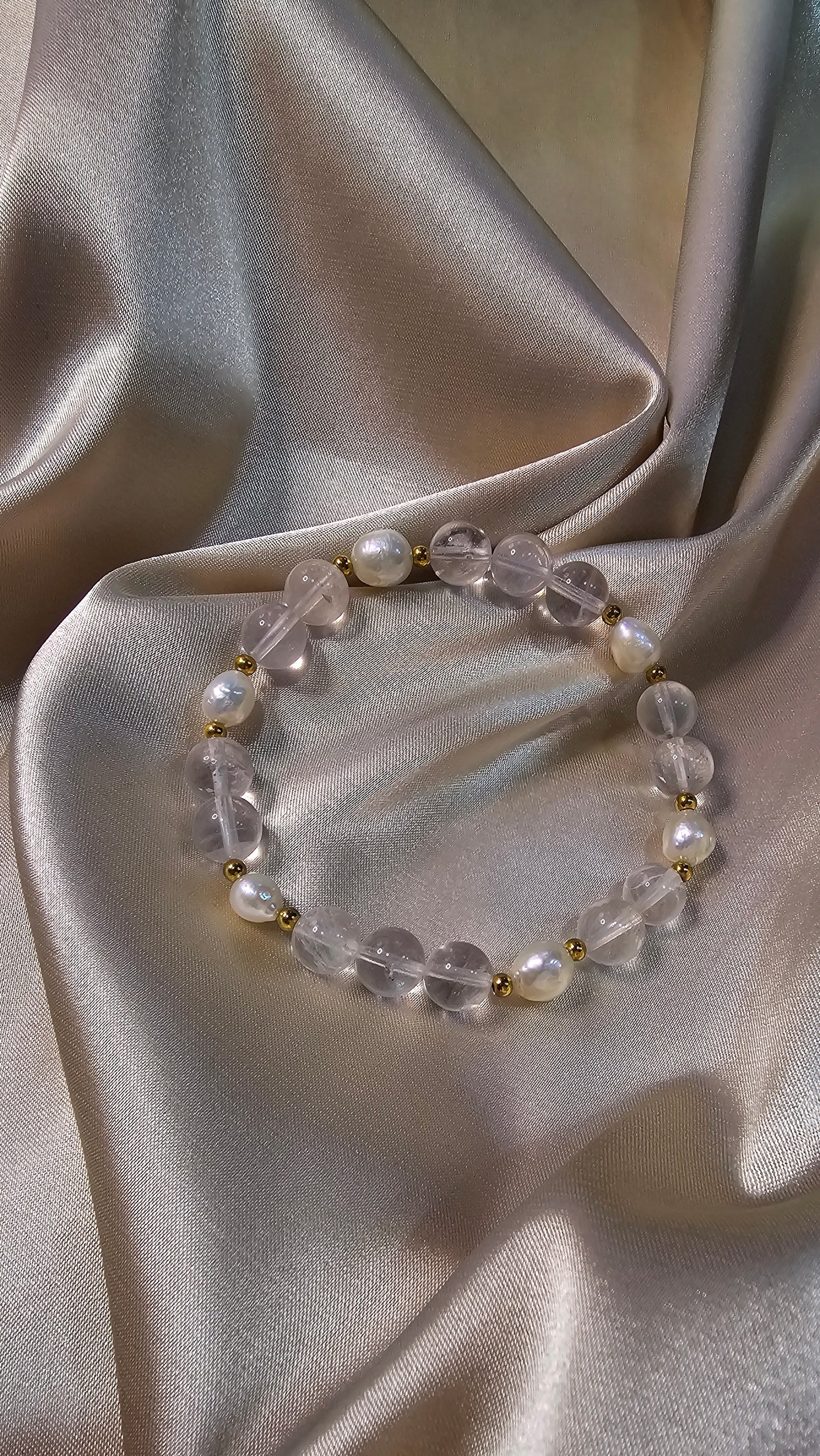 Náramok Crystal Pearl