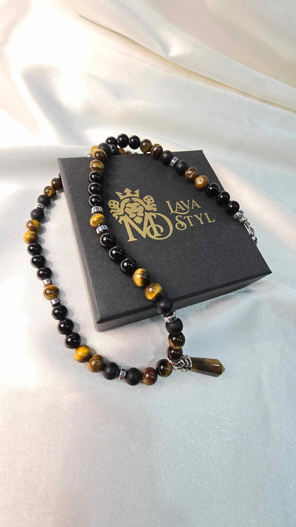 Náhrdelník Tiger’s Hexagon