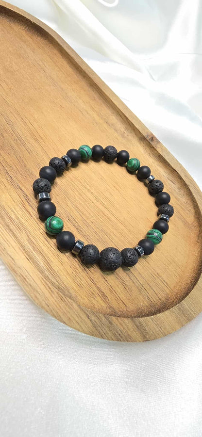 Náramok Malachit Veil