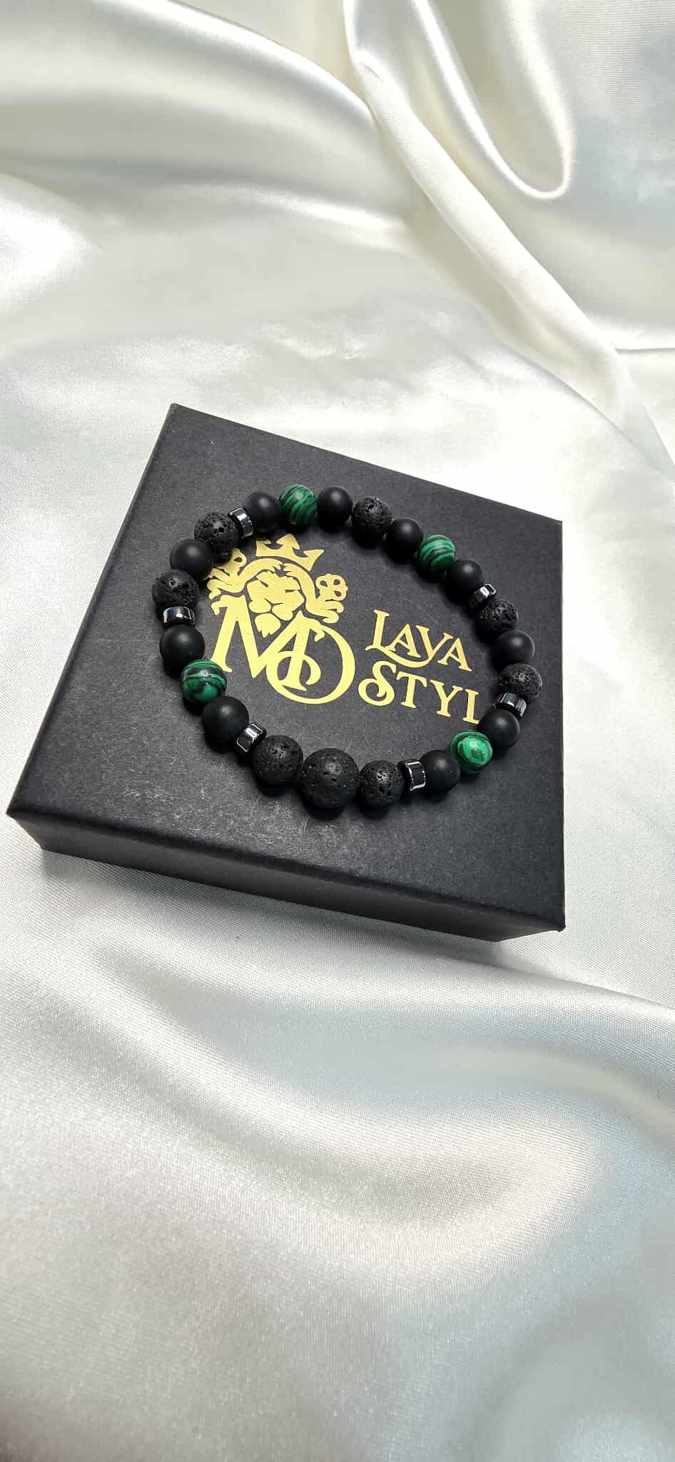 Náramok Malachit Veil