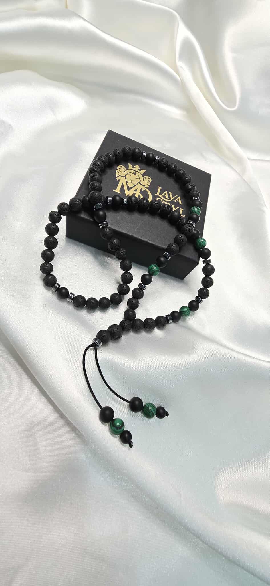 Náhrdelník Malachit Veil