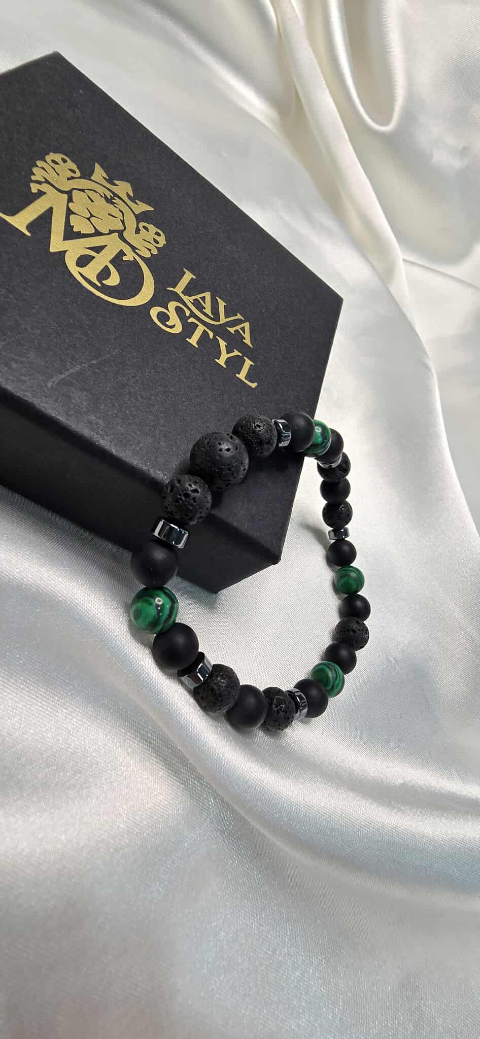 Náramok Malachit Veil