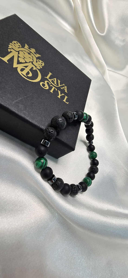 Náramok Malachit Veil