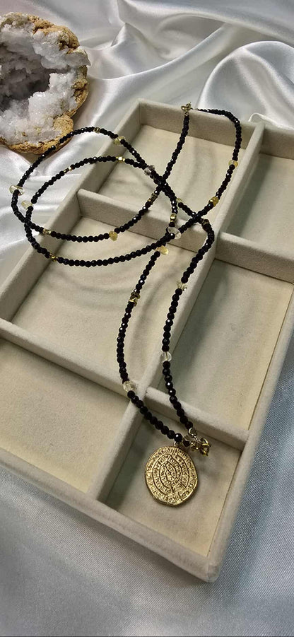 Dlhý Náhrdelník Golden Harmony