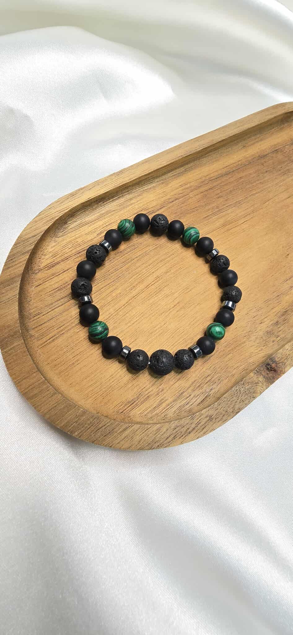 Náramok Malachit Veil