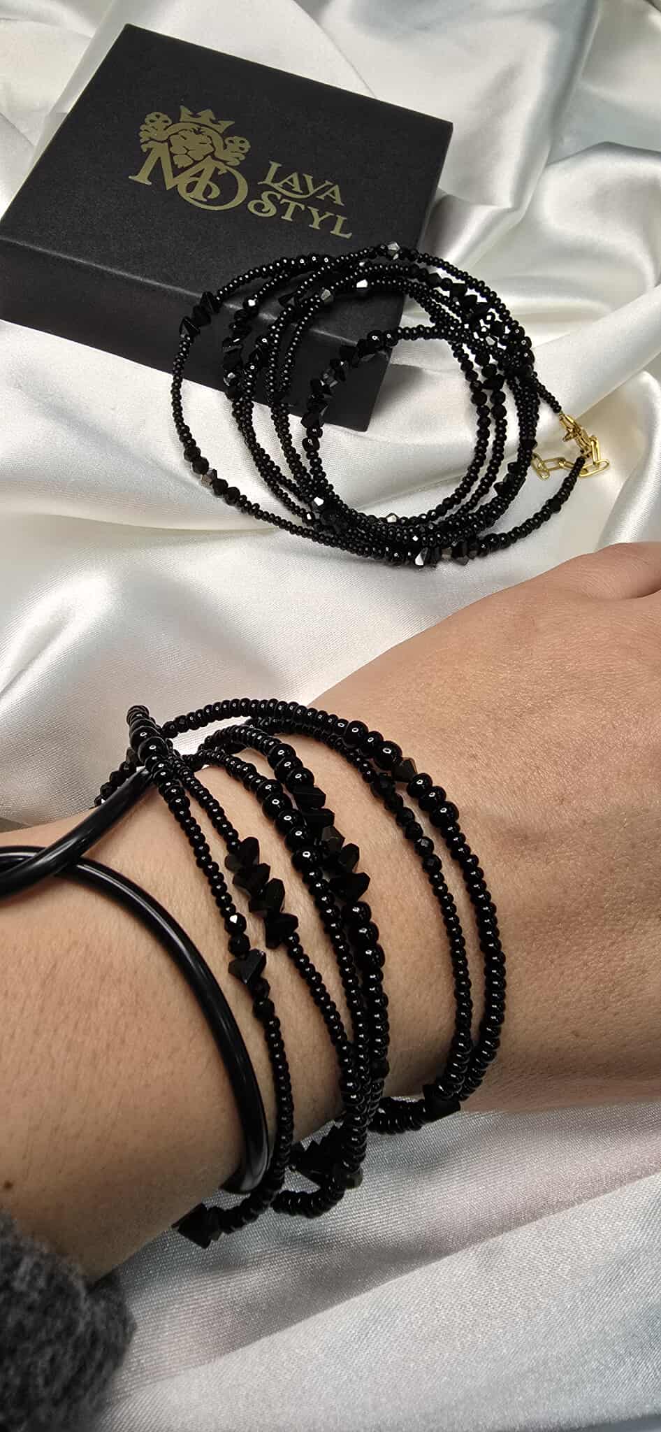 Náramok Infinity Noir