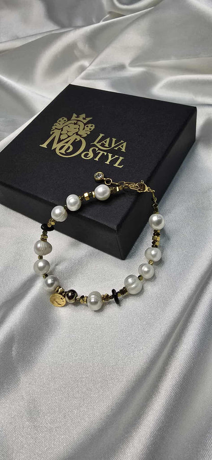 Náramok Pearl Harmony Gold