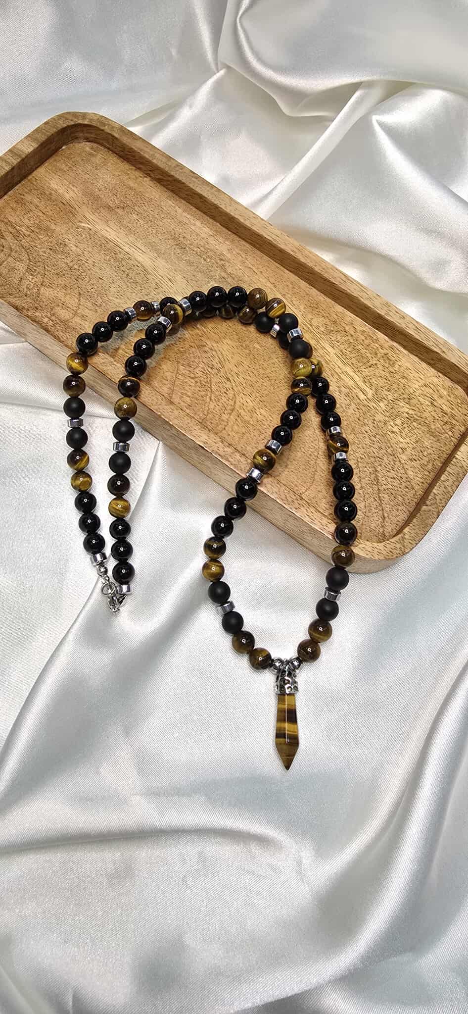 Náhrdelník Tiger’s Hexagon