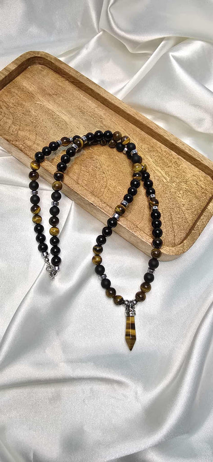 Náhrdelník Tiger’s Hexagon