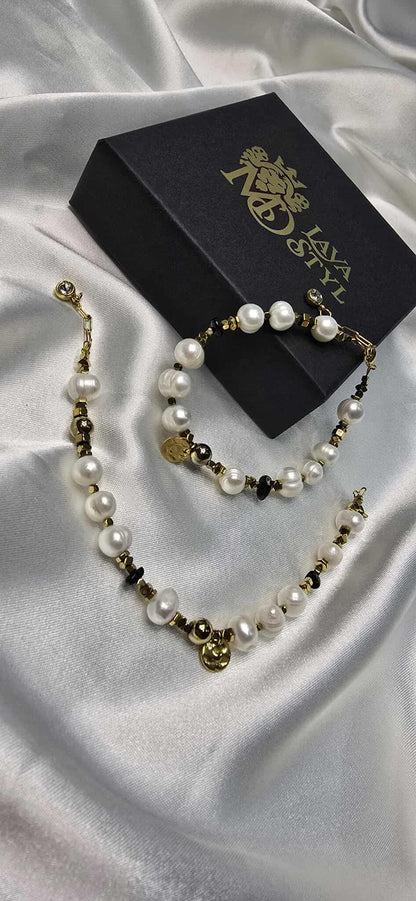 Náramok Pearl Harmony Gold