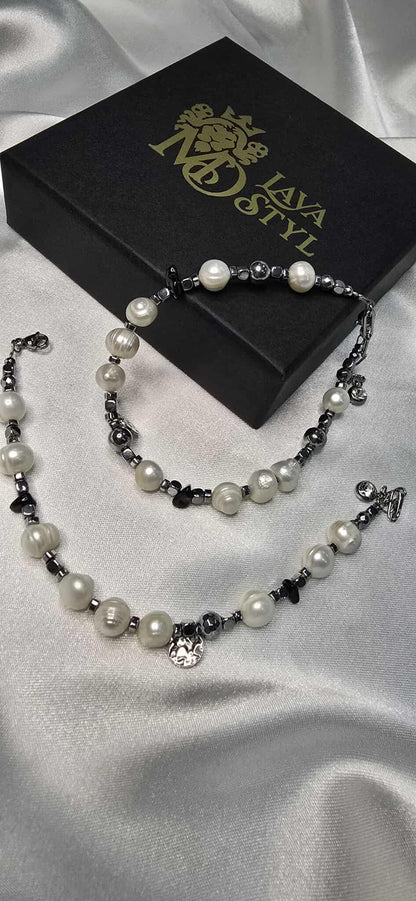 Náramok Pearl Harmony Silver