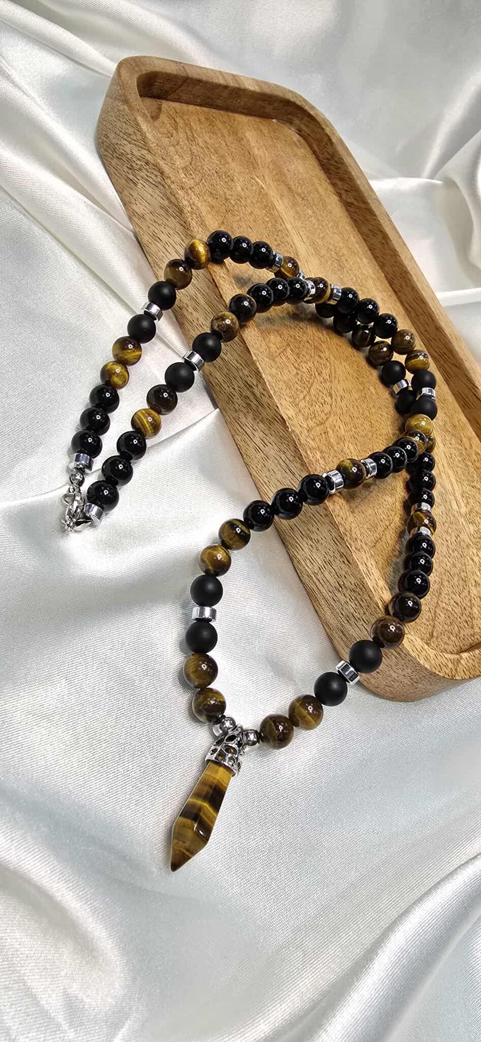 Náhrdelník Tiger’s Hexagon