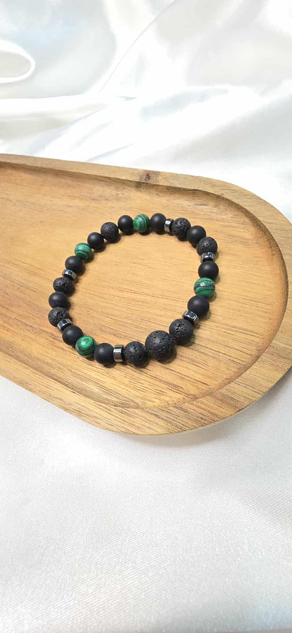 Náramok Malachit Veil