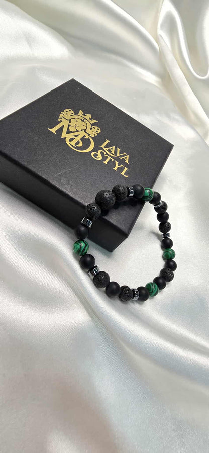 Náramok Malachit Veil