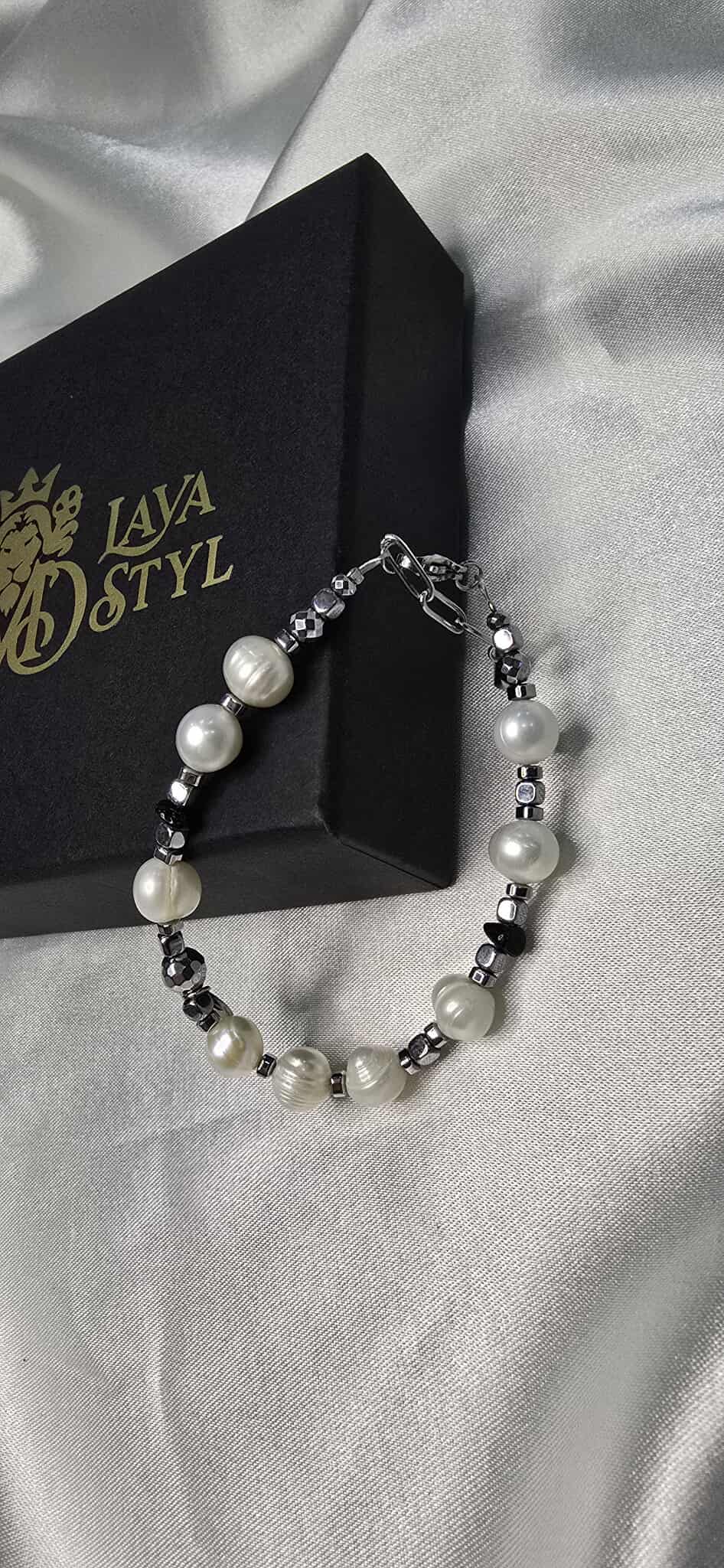 Náramok Pearl Harmony Silver