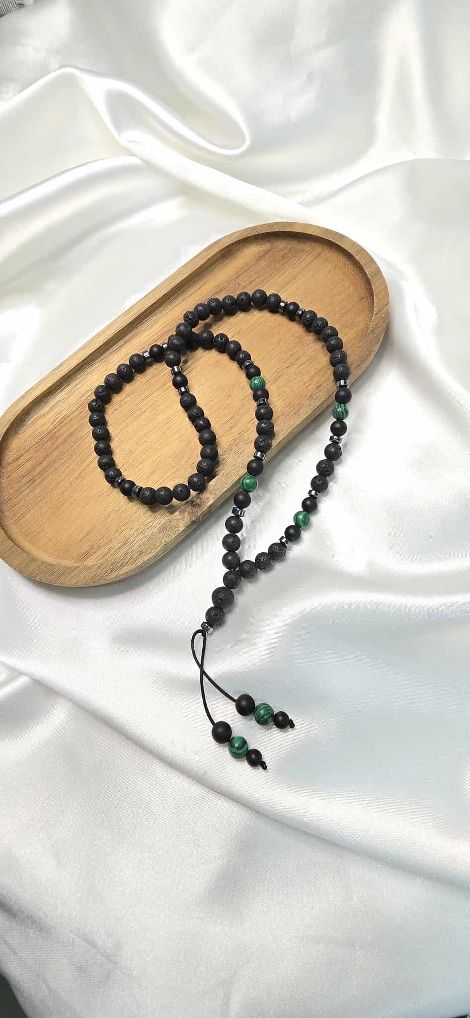 Náhrdelník Malachit Veil