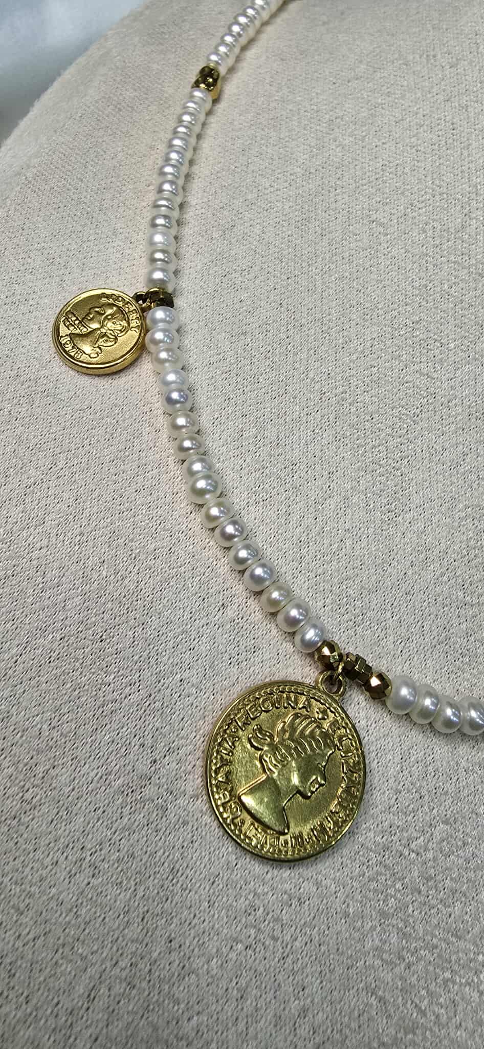 Dámsky náhrdelník Pearl Coin