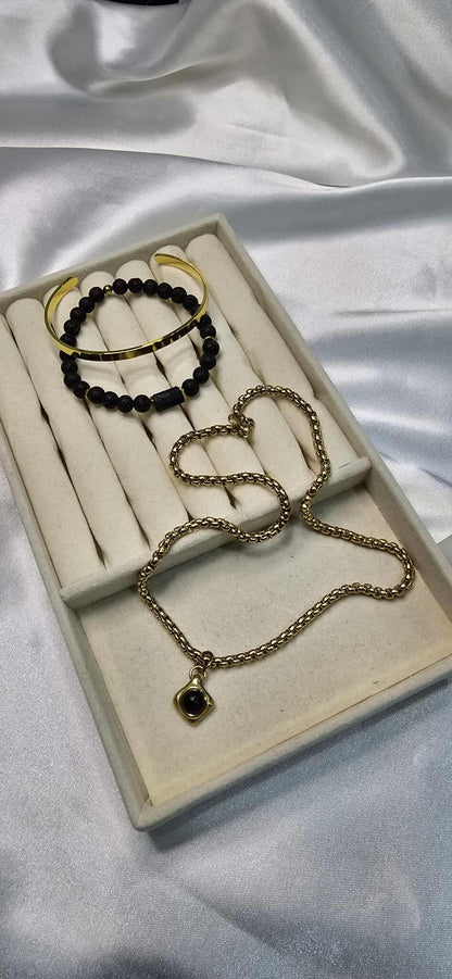 Retiazka so šungitom