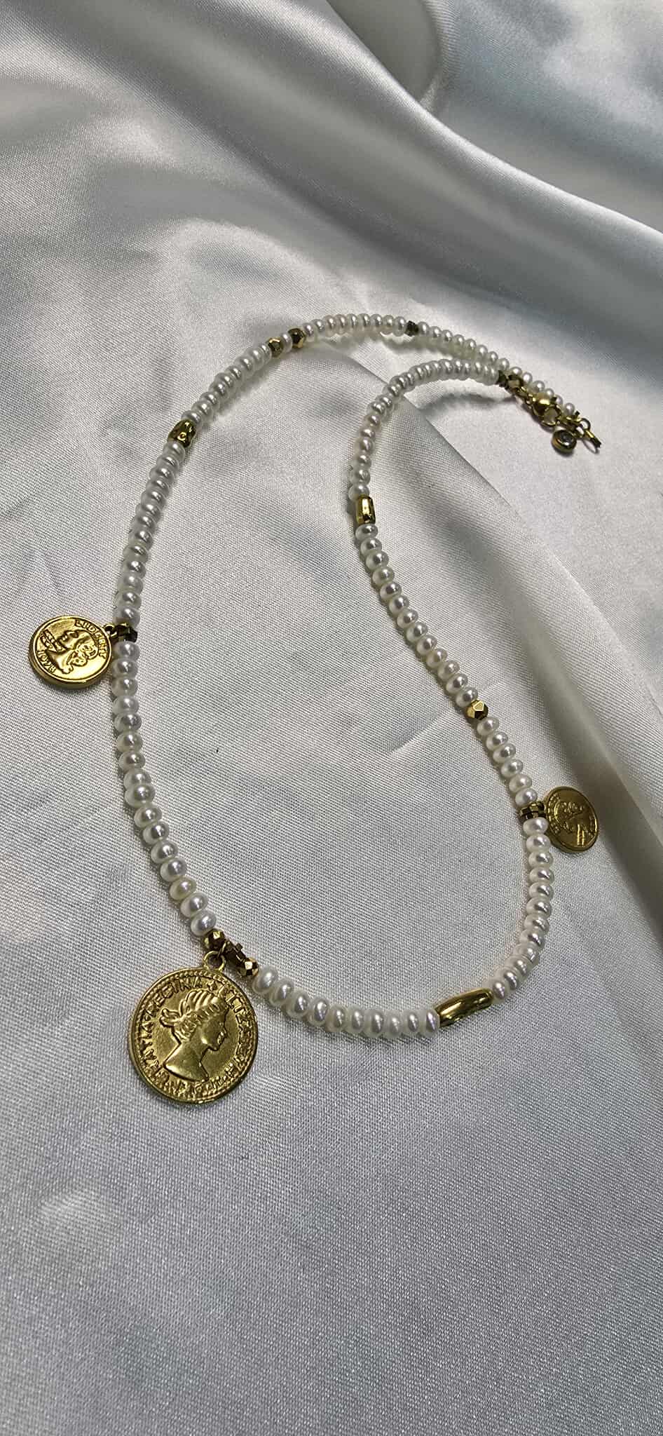 Dámsky náhrdelník Pearl Coin