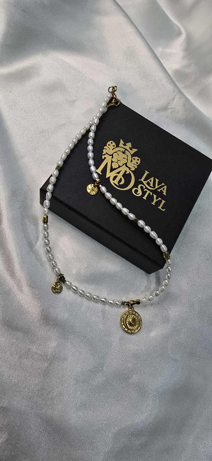 Dámsky náhrdelník Lunar Pearl Harmony