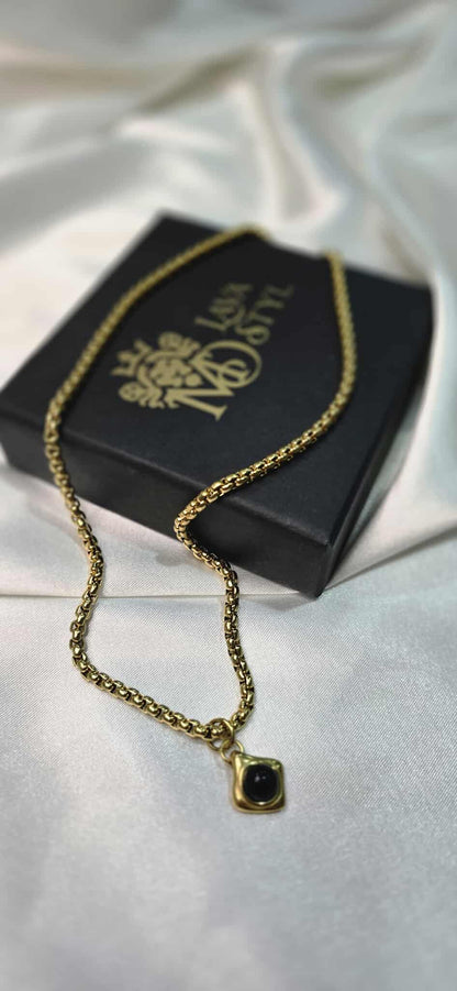 Retiazka so šungitom