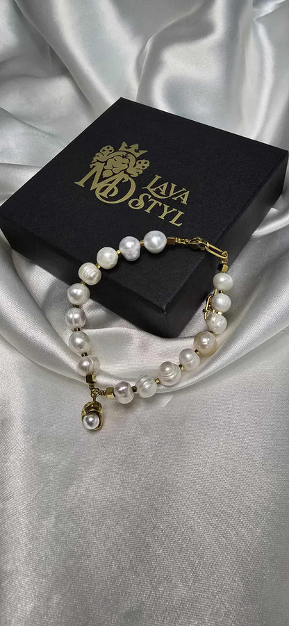 Náramok Golden Harmony Pearl Bracelet