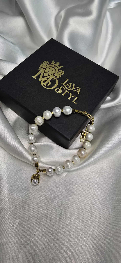 Náramok Golden Harmony Pearl Bracelet