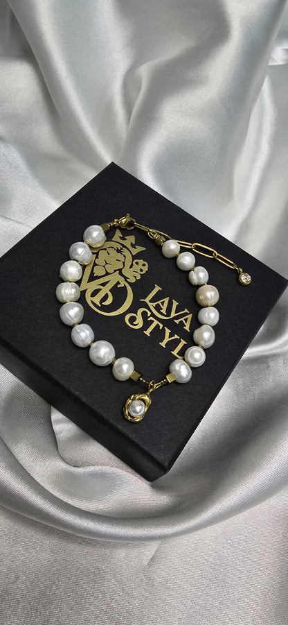 Náramok Golden Harmony Pearl Bracelet