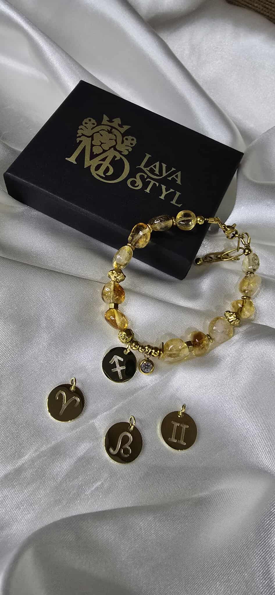 Náramok Citrine Zodiak Soul