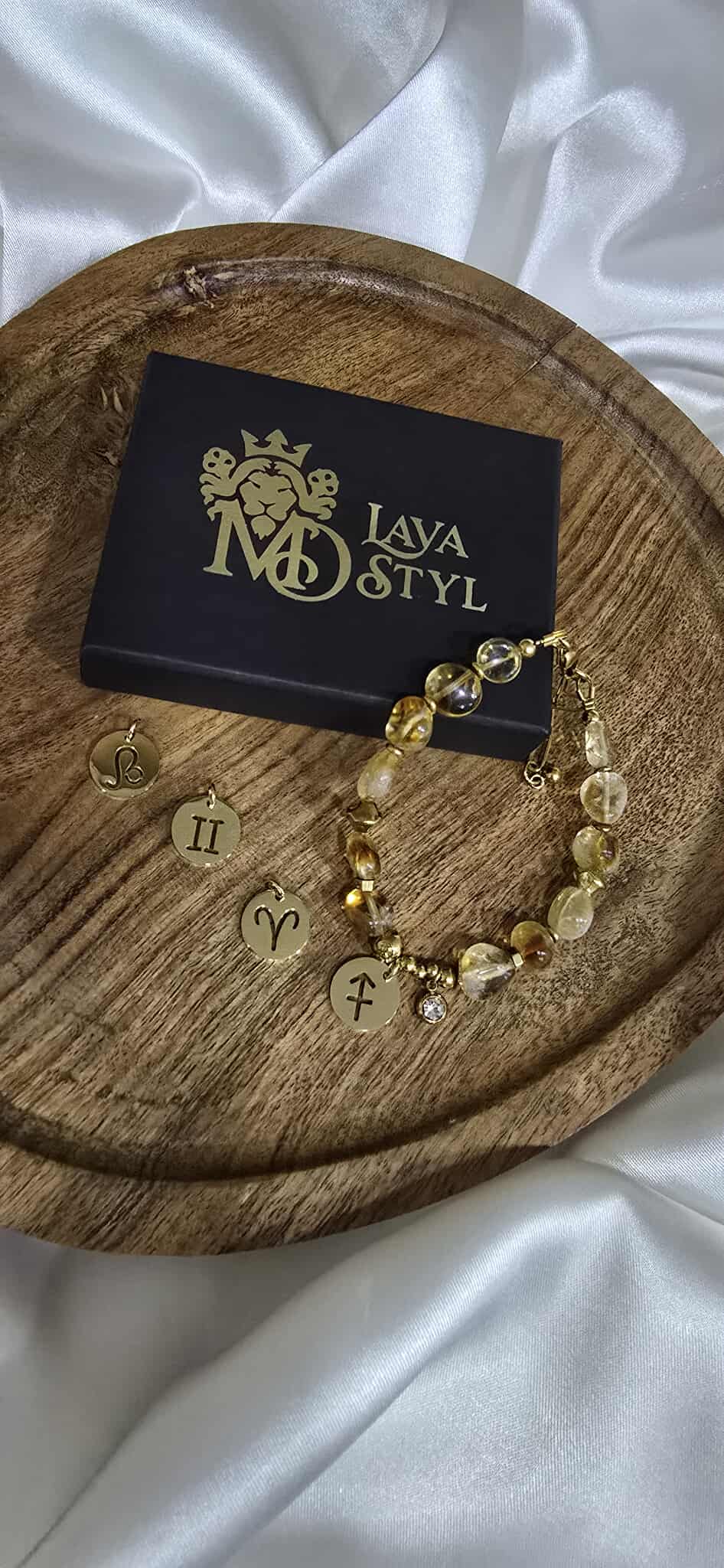 Náramok Citrine Zodiak Soul
