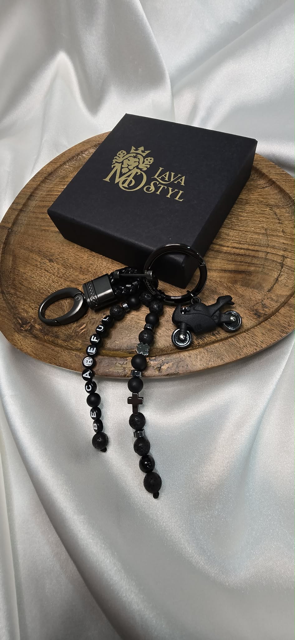 Personalizovaná kľúčenka Bud opatrný (á)