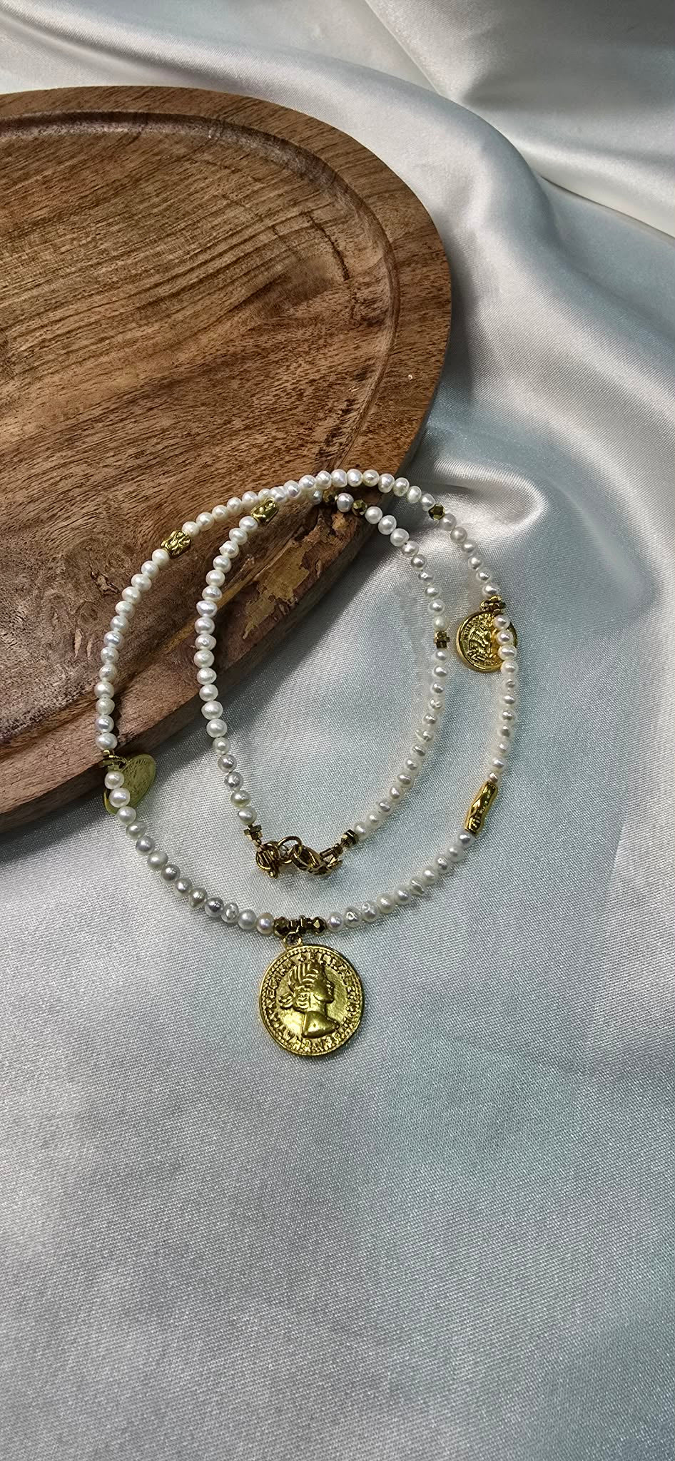 Dámsky náhrdelník Pearl Coin