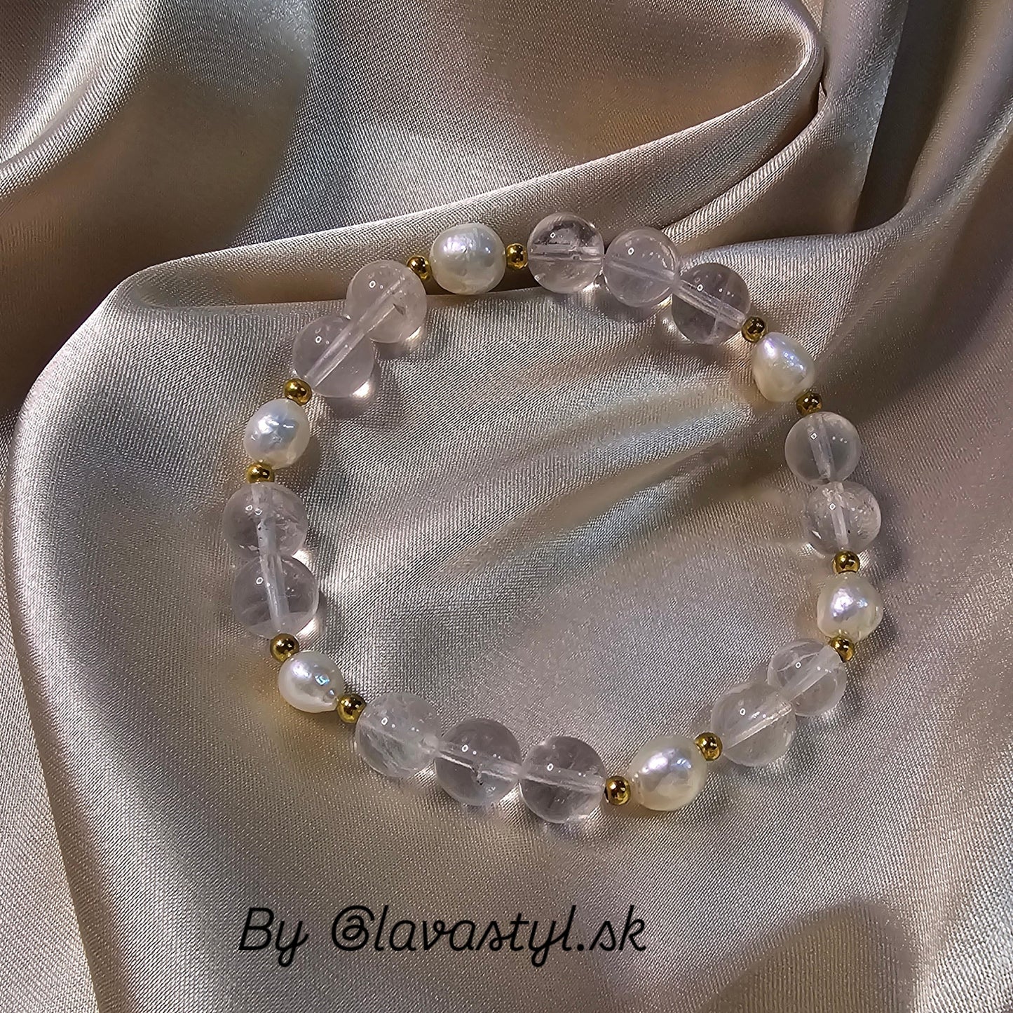 Náramok Crystal Pearl